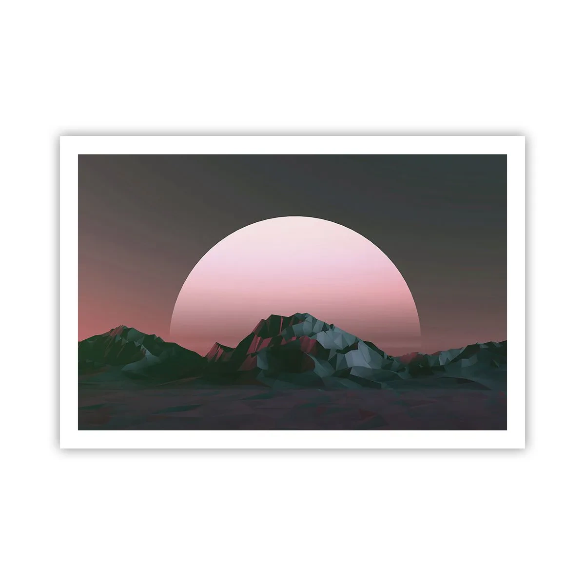 Poster - In een naburig sterrenstelsel - 91x61 cm