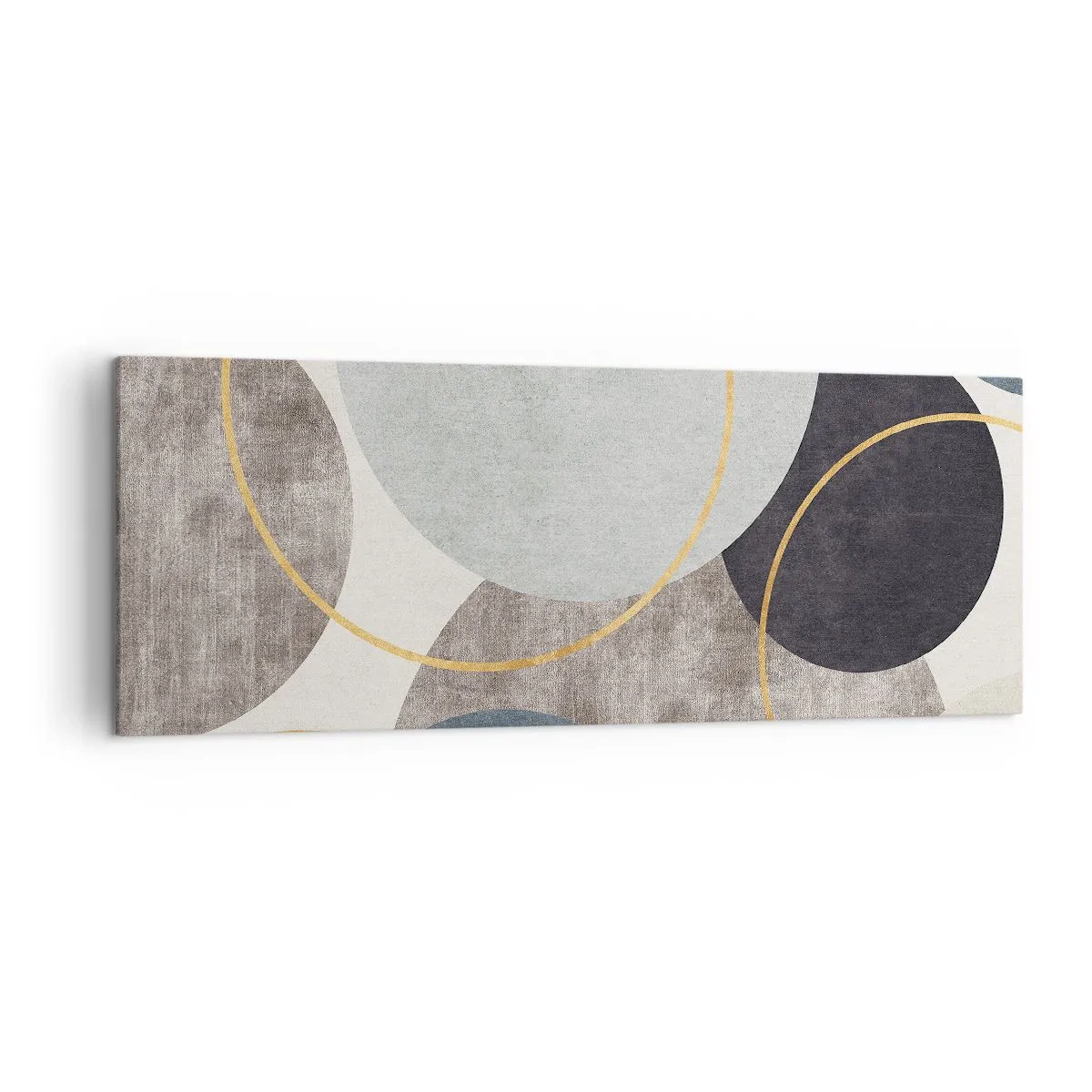 Schilderen op canvas - Wiel voor wiel - 140x50 cm
