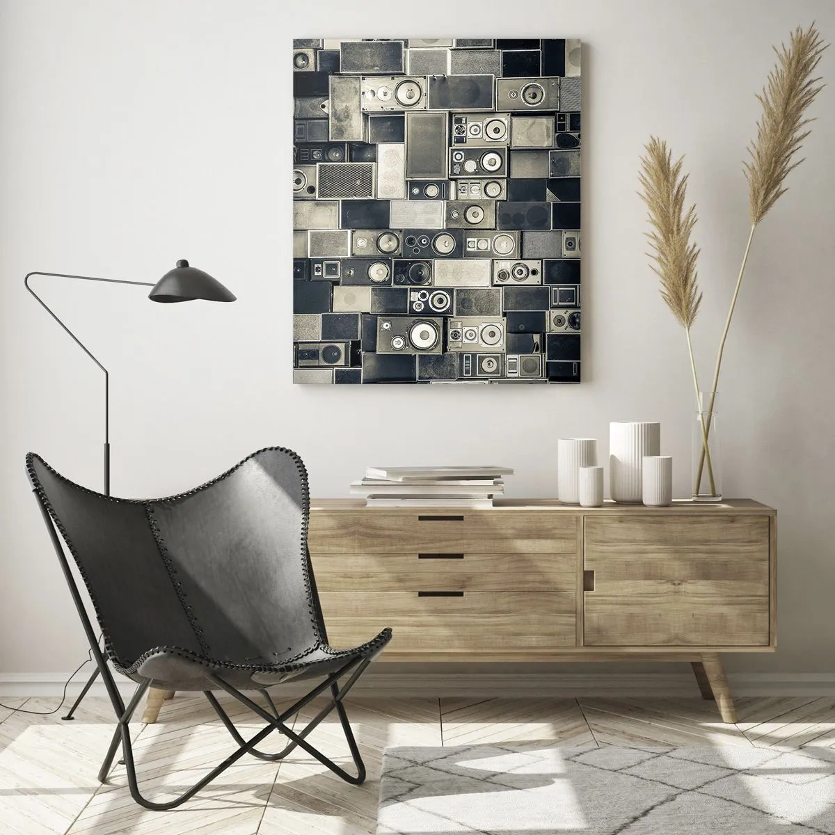 Schilderen op glas - En alles is goed - 80x120 cm