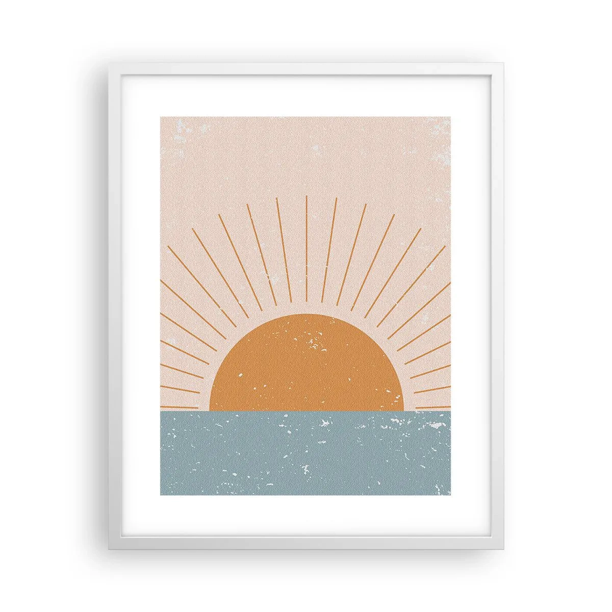 Poster in een witte lijst - Een dagelijks wonder - 40x50 cm