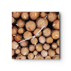 Wandklok - Klok - Een nieuw begin - 30x30 cm