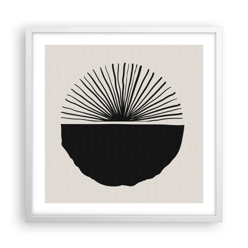 Poster in een witte lijst - Een scala aan mogelijkheden - 50x50 cm