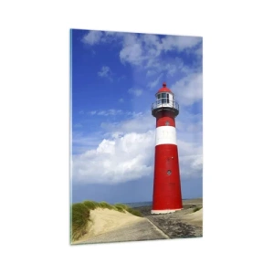 Schilderen op glas - Een droom eenzame plek - 80x120 cm