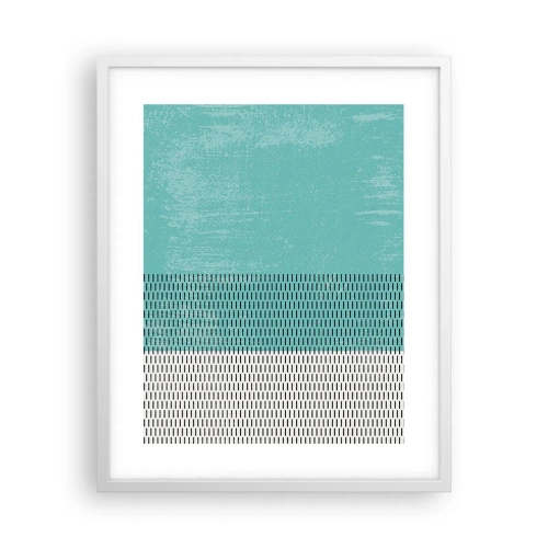 Poster in een witte lijst - Een uitgebalanceerde compositie - 40x50 cm