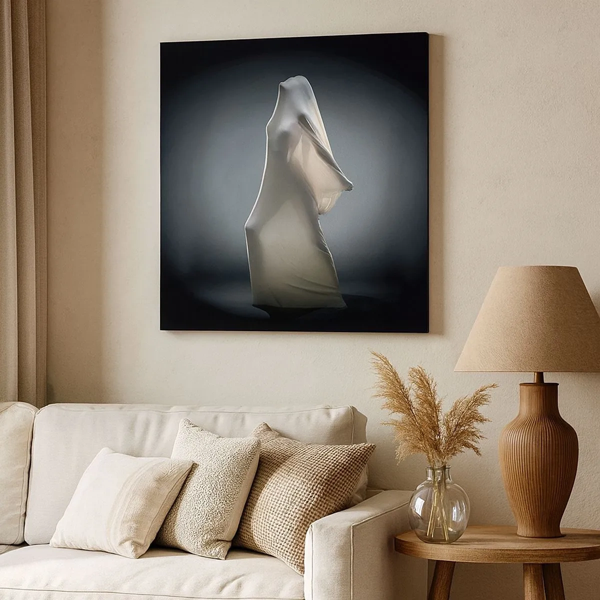 Schilderen op canvas - Verborgen verlangens - 30x30 cm