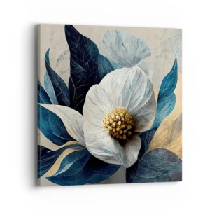 Schilderen op canvas - Hij heeft een hart van goud - 40x40 cm