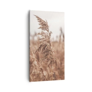 Schilderen op canvas - Het is al herfst in de velden - 55x100 cm