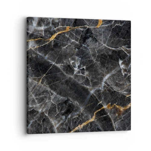 Schilderen op canvas - Het innerlijke leven van de steen - 30x30 cm