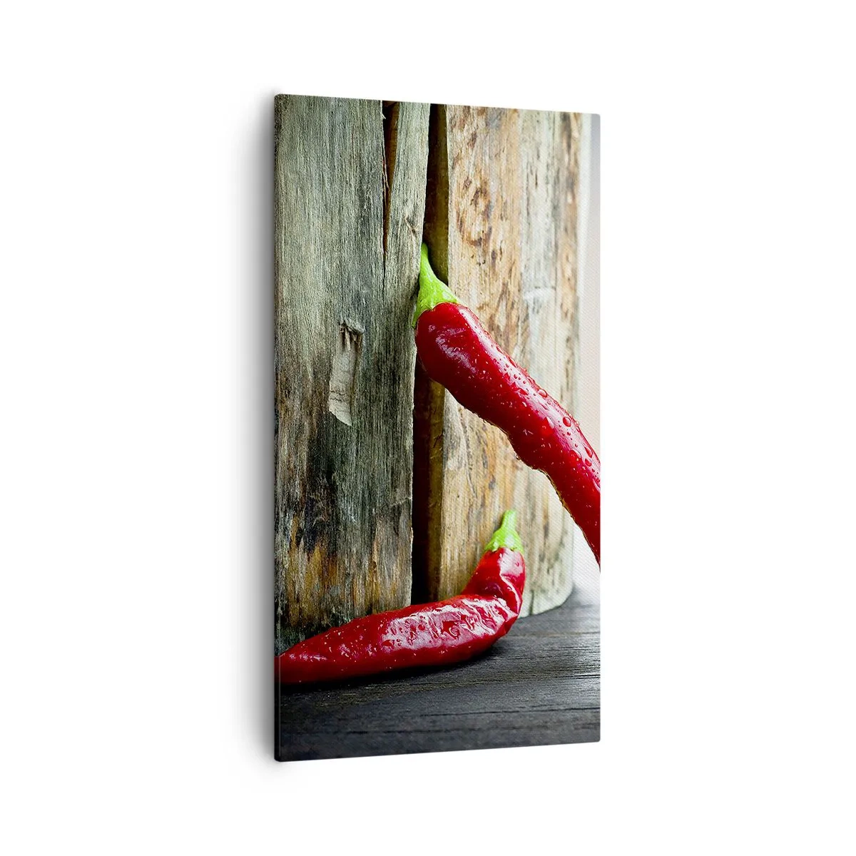 Schilderen op canvas - Red hot chili peppers - 55x100 cm