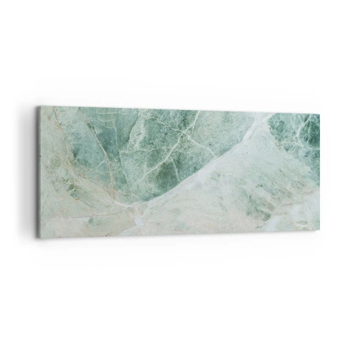 Schilderen op canvas - De nobele kou van steen - 120x50 cm