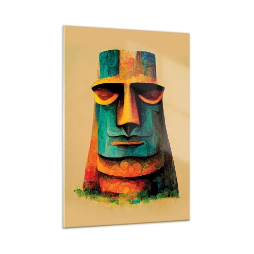 Schilderen op glas - Statig, toch lief - 50x70 cm