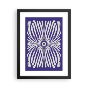 Poster in een zwarte lijst - Etnische inspiraties - 30x40 cm