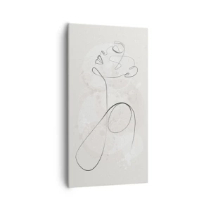 Schilderen op canvas - De spiraal van schoonheid - 55x100 cm