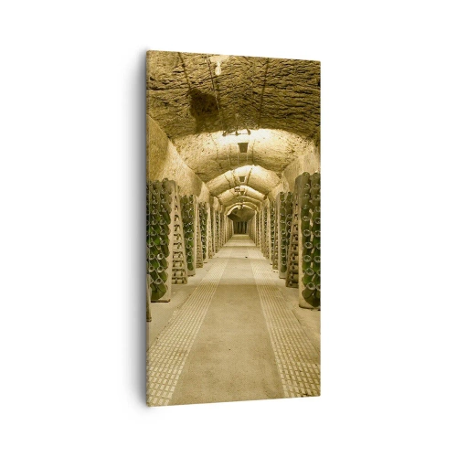 Schilderen op canvas - De geboorte van smaak - 55x100 cm