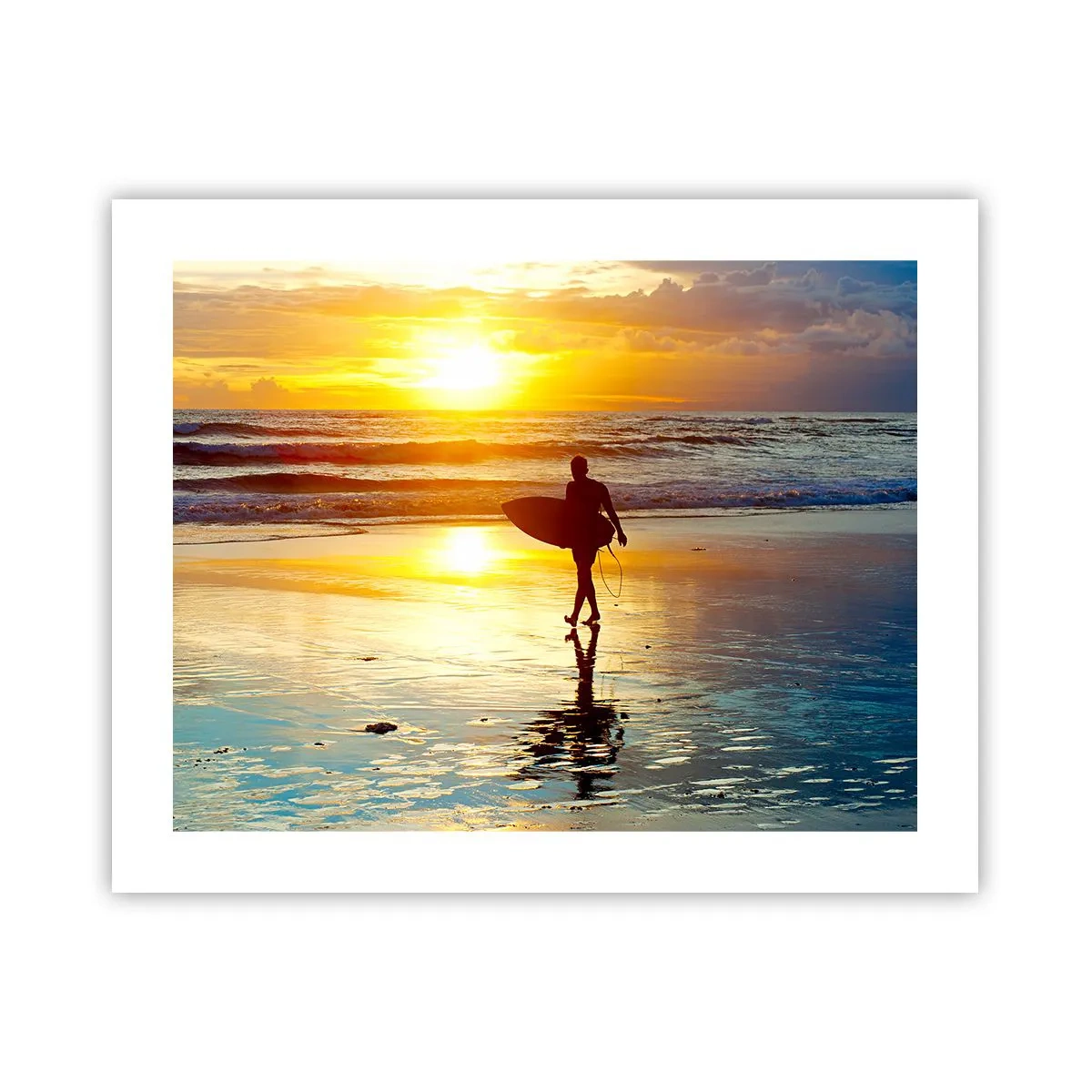 Poster - De terugkeer van de krijger - 50x40 cm