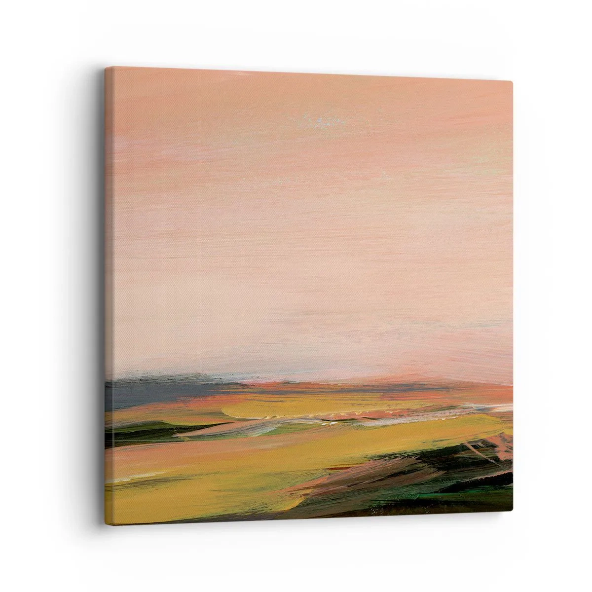 Schilderen op canvas - In roze tinten - 30x30 cm