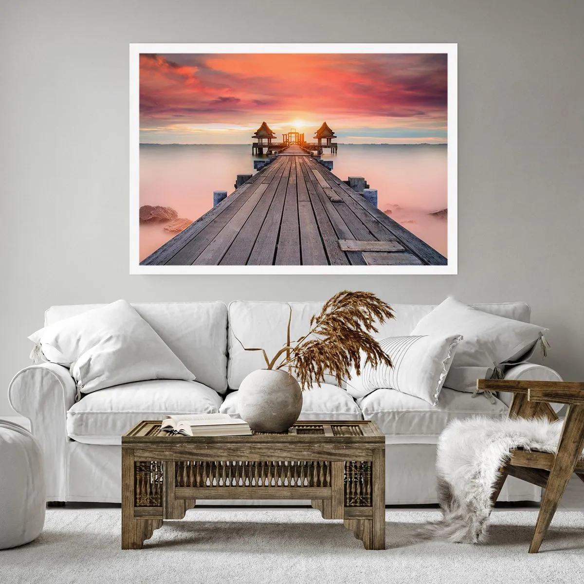 Poster - West in het Oosten - 70x50 cm