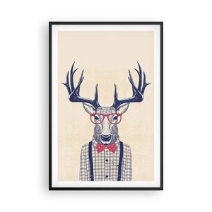 Poster in een zwarte lijst - Een grappig extravaganza - 61x91 cm