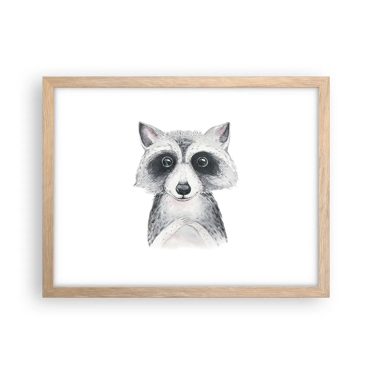 Een poster in een licht eiken lijst - Een moment om te verhuizen - 40x30 cm