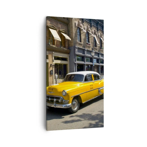 Schilderen op canvas - Lang geleden in Amerika - 45x80 cm