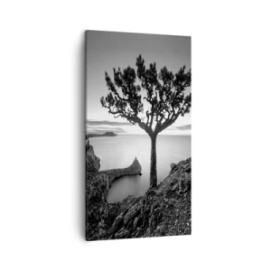 Schilderen op canvas - Stilte aan de horizon - 45x80 cm
