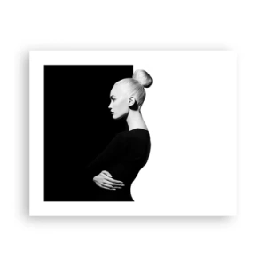 Poster - Gewoon een vrouw - 50x40 cm