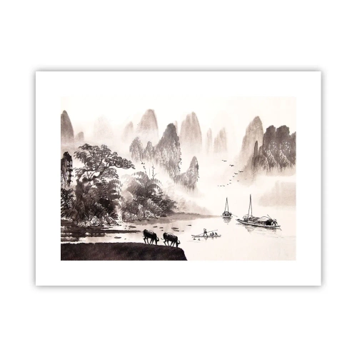 Poster - Het exotische alledaagse leven van het Oosten - 40x30 cm