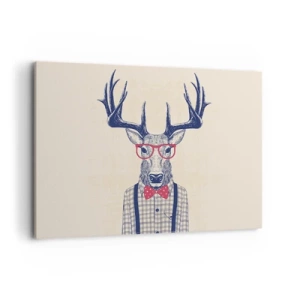 Schilderen op canvas - Een grappig extravaganza - 120x80 cm