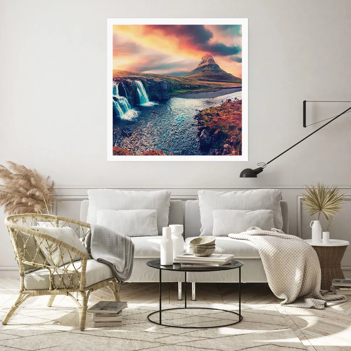 Poster - In de majesteit van de natuur - 50x50 cm