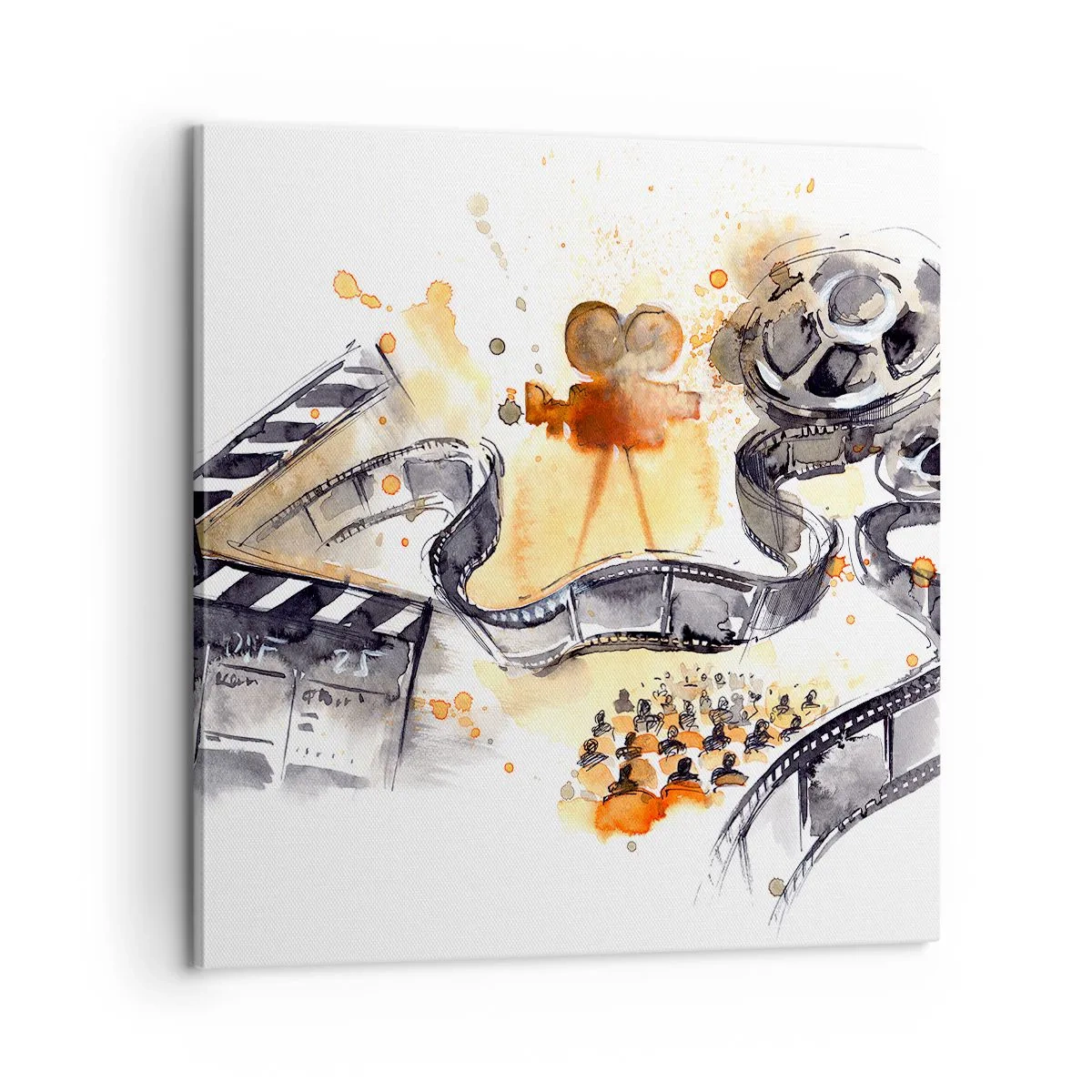 Schilderen op canvas - In het land van dromen - 60x60 cm
