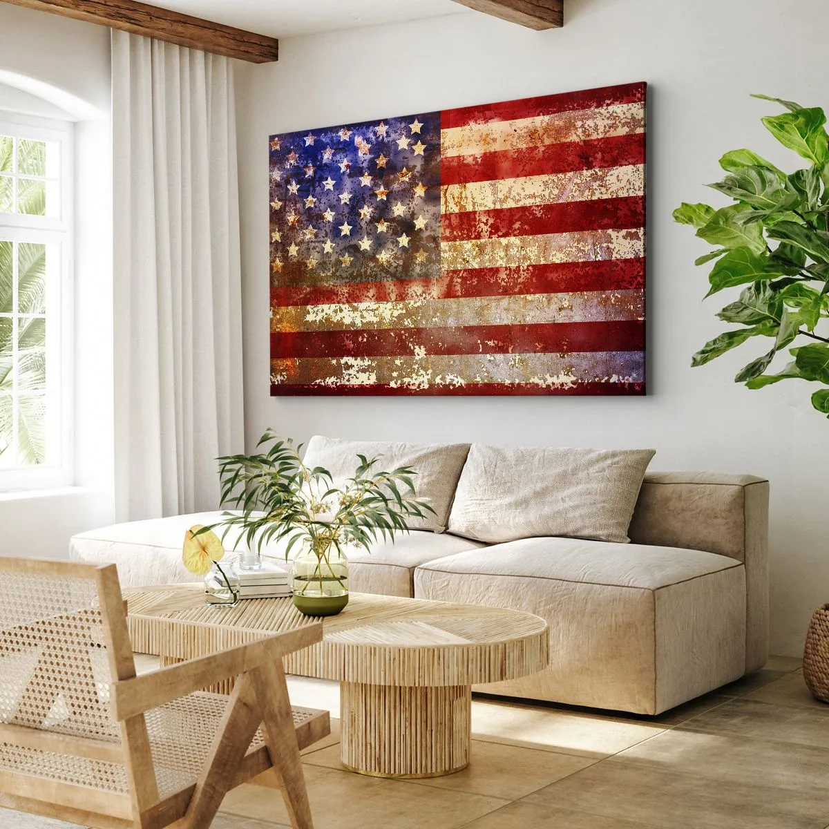 Schilderen op canvas - Glorie vervaagt niet - 120x80 cm