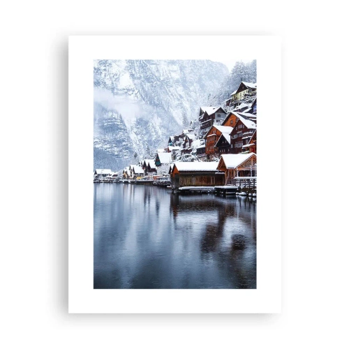 Poster - In winterdecoratie - 30x40 cm