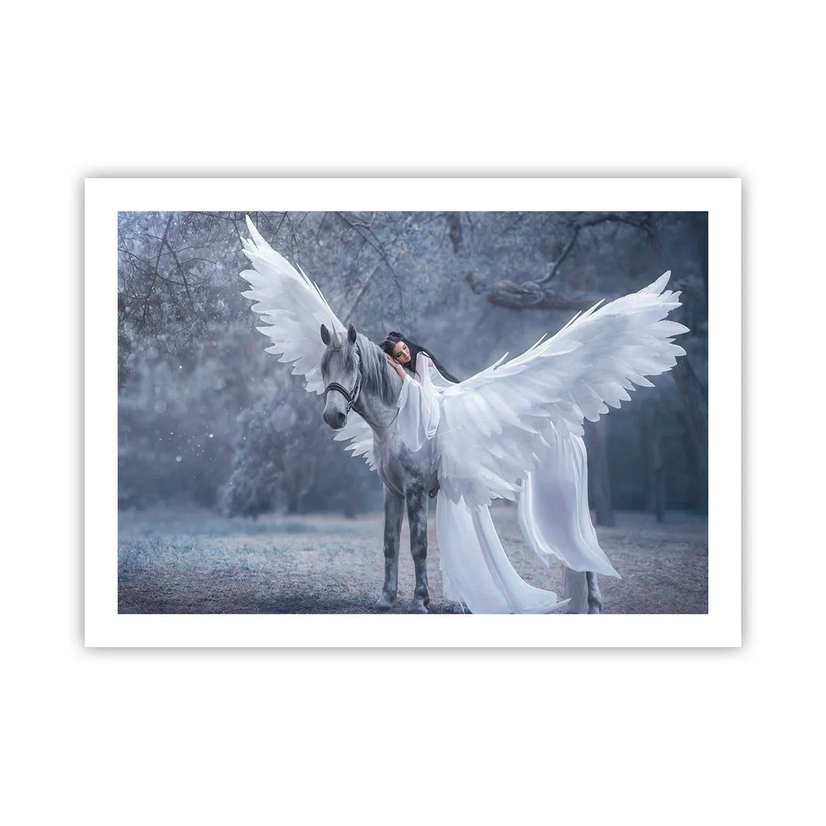 Poster - Een geïnspireerd moment - 70x50 cm