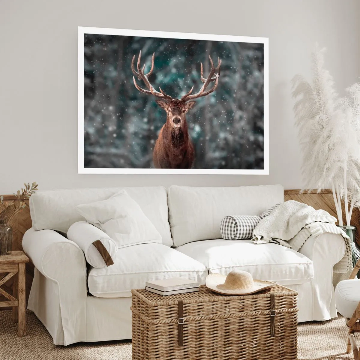 Poster - Gekroond tot koning van het bos - 91x61 cm