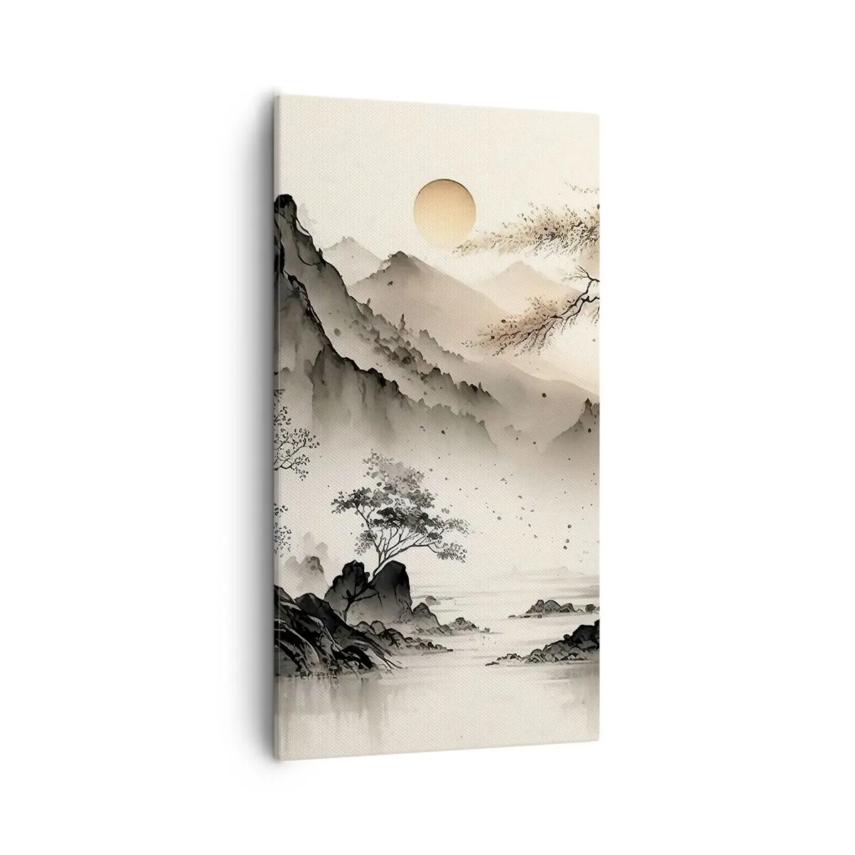 Schilderen op canvas - De unieke charme van het Oosten - 55x100 cm