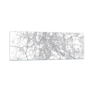 Schilderen op glas - Romeinse cirkel - 90x30 cm