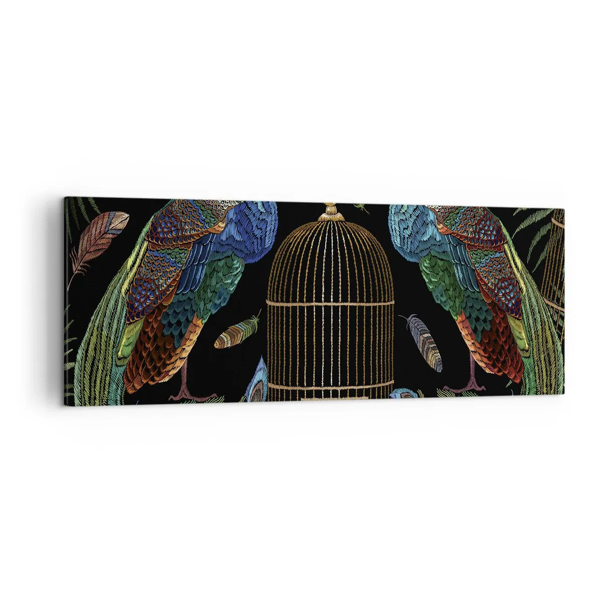 Schilderen op canvas - In koninklijke gewaden - 140x50 cm