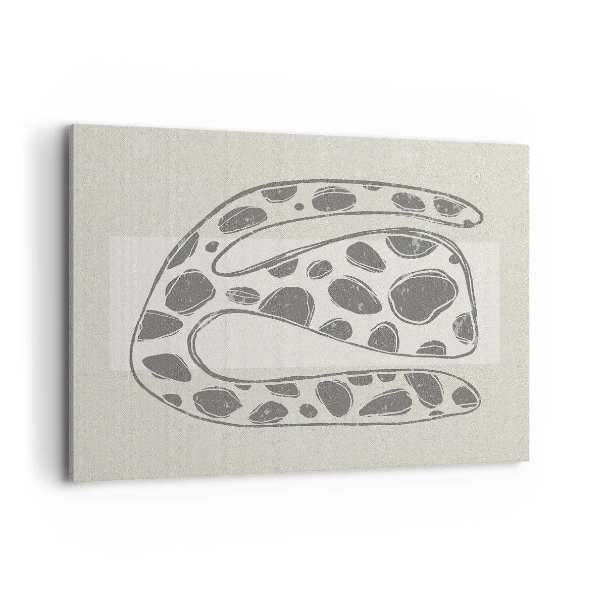 Schilderen op canvas - Een vreemd wezen - 100x70 cm