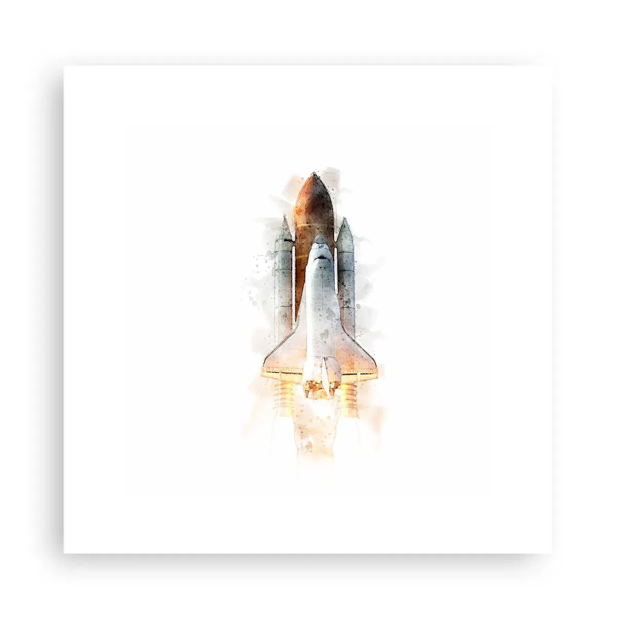 Poster - Ontdekkingsreizigers, aan de slag - 30x30 cm