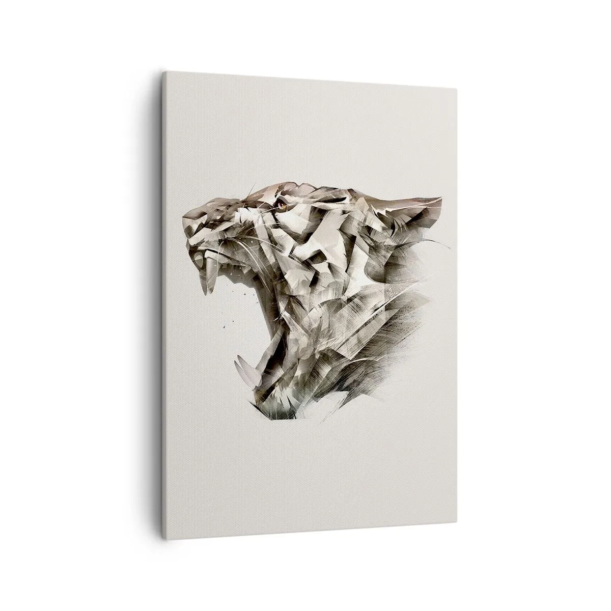 Schilderen op canvas - Je weet al wie de baas is - 50x70 cm