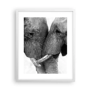 Poster in een witte lijst - Oprechte bekentenis - 40x50 cm