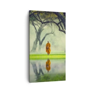 Schilderen op canvas - Op weg naar verlichting - 45x80 cm