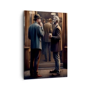 Schilderen op canvas - Een goed moment van de dag - 50x70 cm