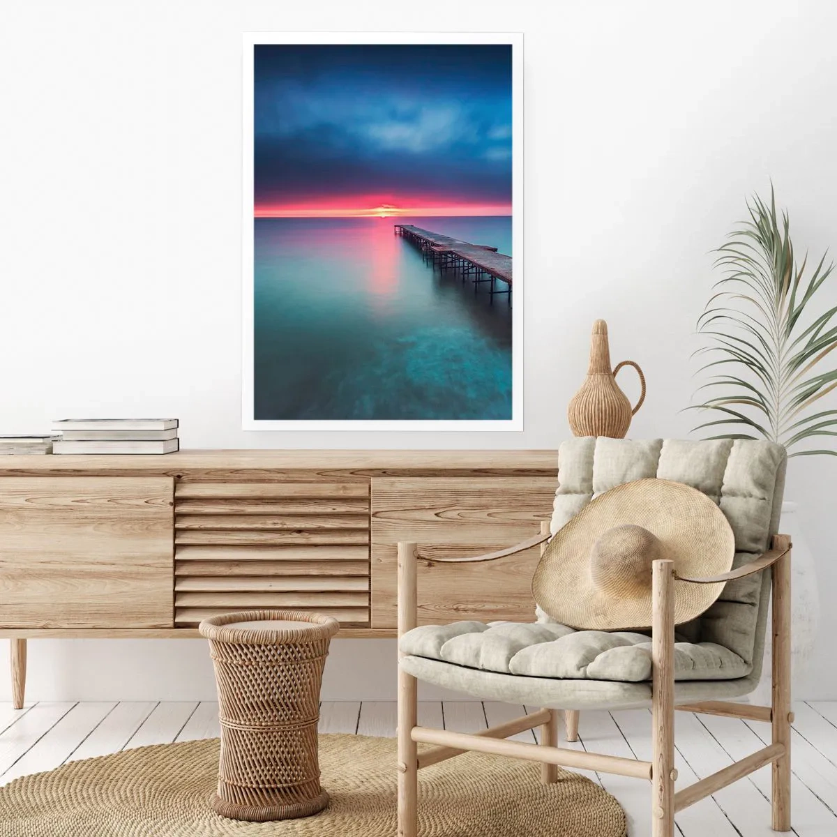 Poster - Tussen hemel en aarde - 70x100 cm