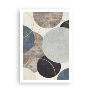 Poster - Wiel voor wiel - 70x100 cm
