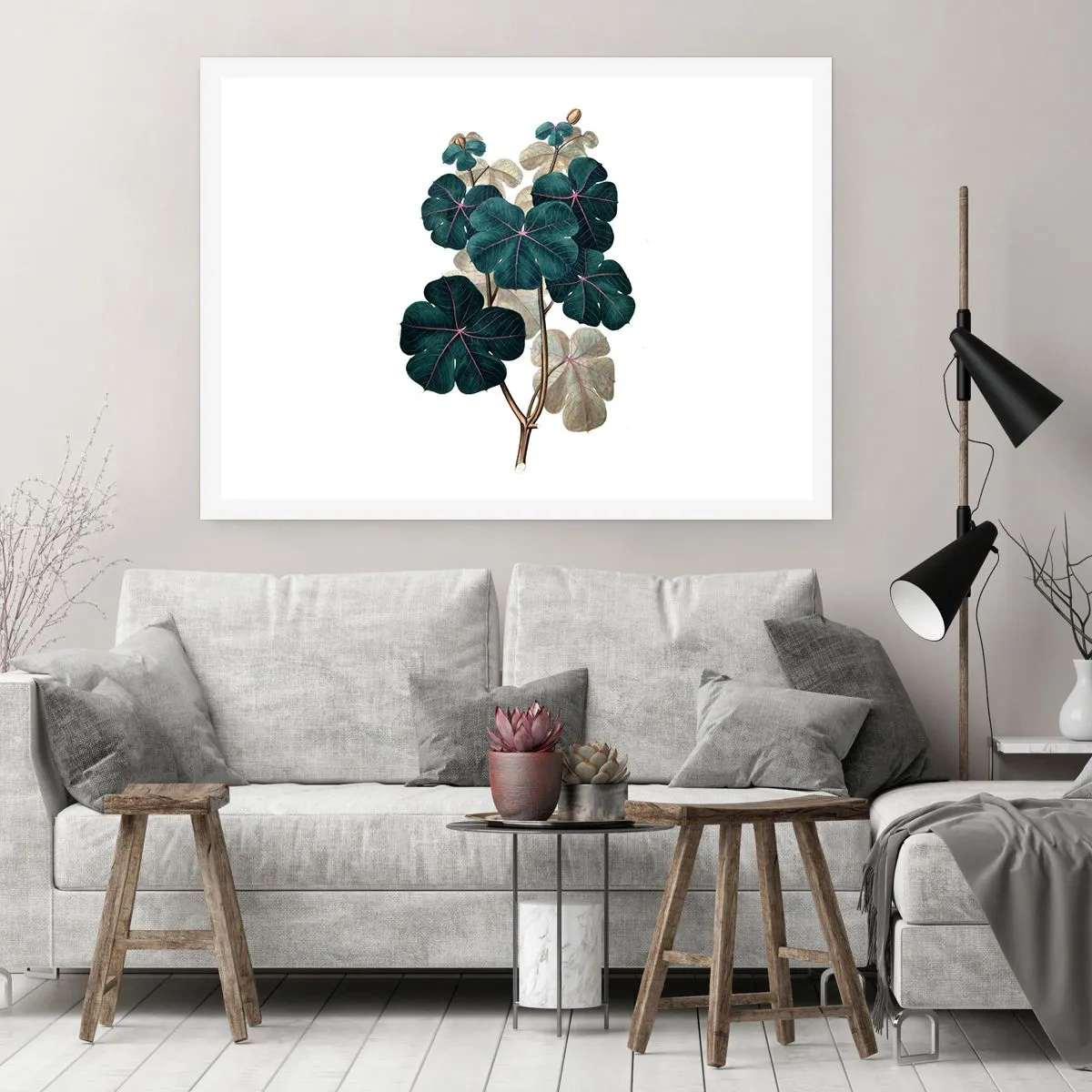 Poster - Uit het oude herbarium - 91x61 cm