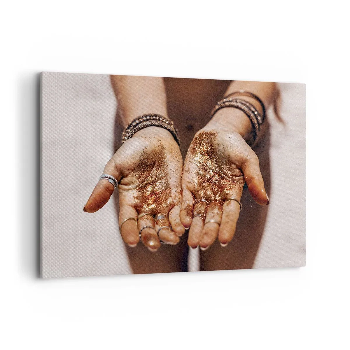 Schilderen op canvas - Een cadeau voor jou - 100x70 cm