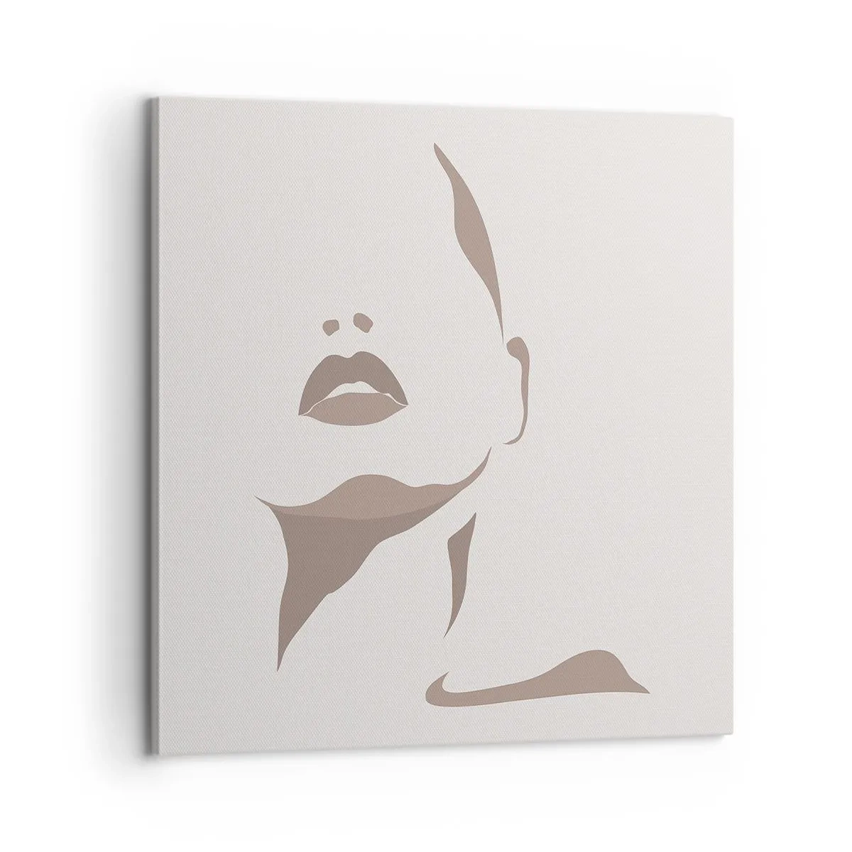 Schilderen op canvas - Gemaakt van licht en schaduw - 60x60 cm