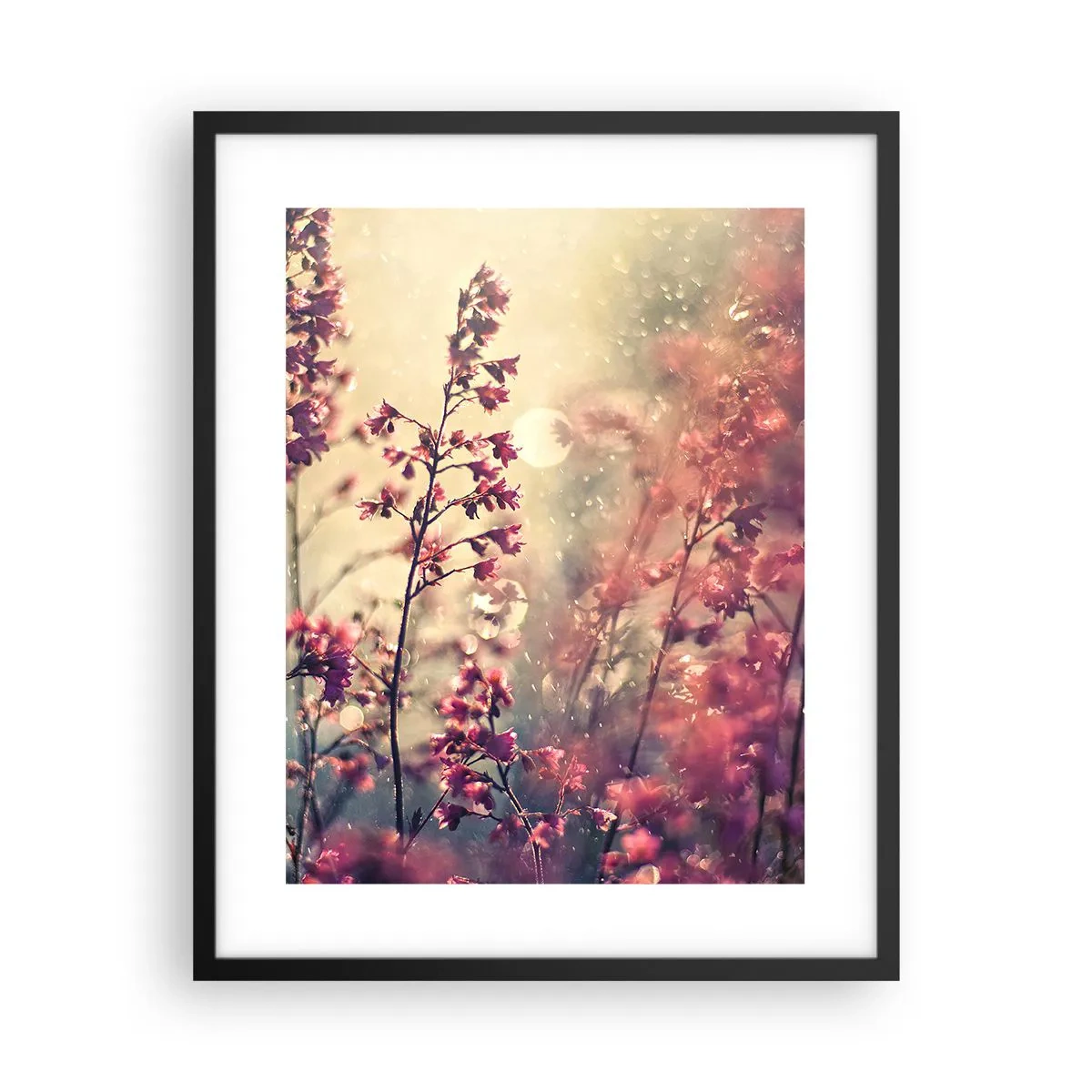 Poster in een zwarte lijst - Geheime Tuin - 40x50 cm