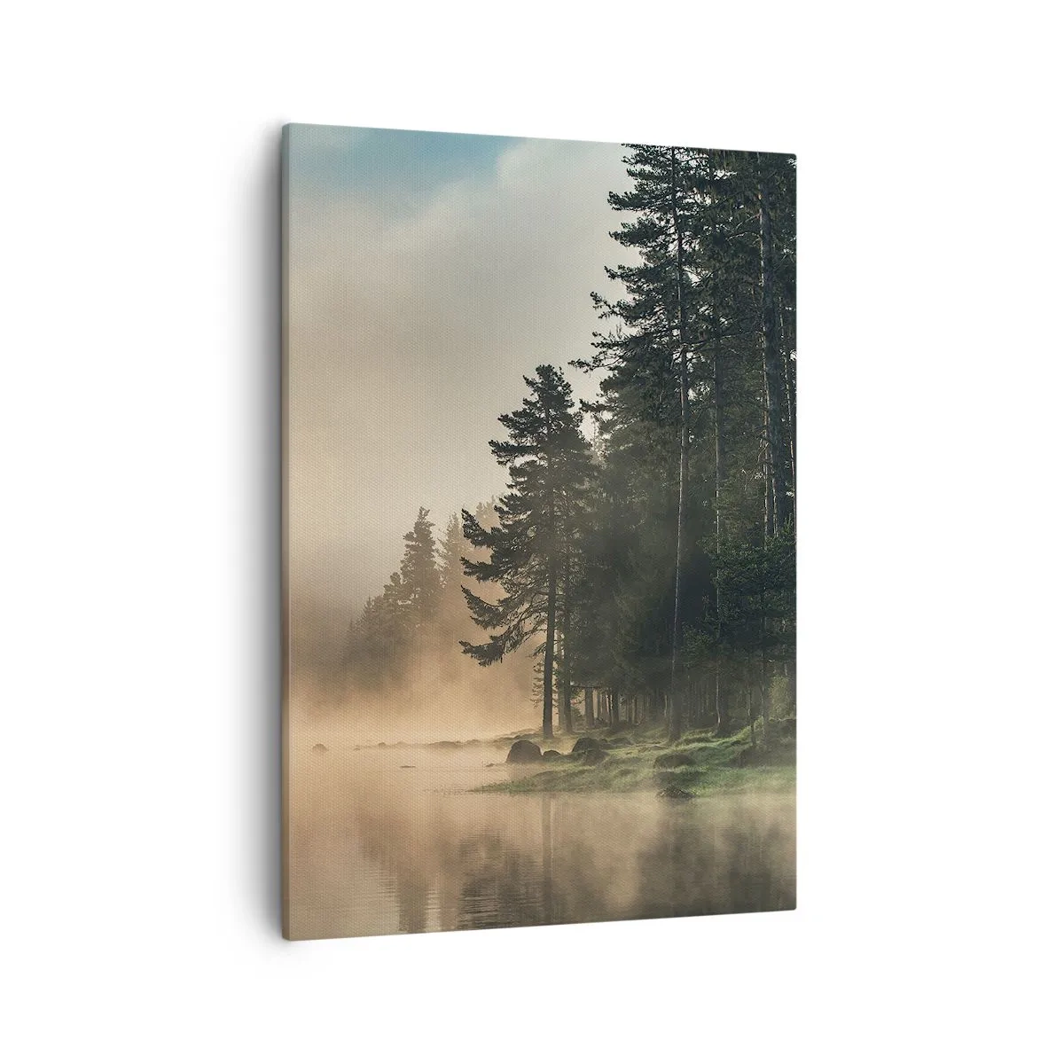 Schilderen op canvas - De geboorte van de dag - 50x70 cm